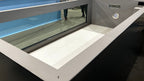 Piscina de polipropileno 6,5 mx 2,5 m com 4 m de janela da piscina