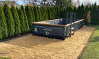 Container de piscina 6,2mx 2,5m pronto para uso, pacote de conforto