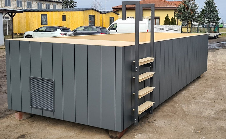 Polipropileno 6,5 x2,6m Poliper -piscina de polipropileno Recipiente