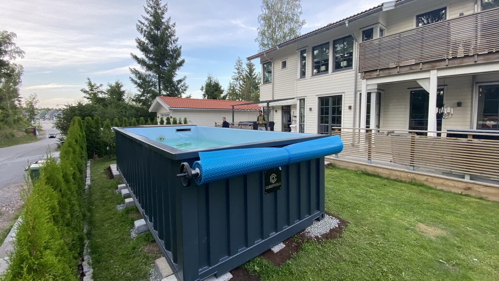 Contêiner de piscina de 6,2 mx 2,5 m de natação, esporte e spa