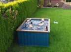 Pool Spa Container 3,0mx 2,5m com jacuzzi, pacote de conforto