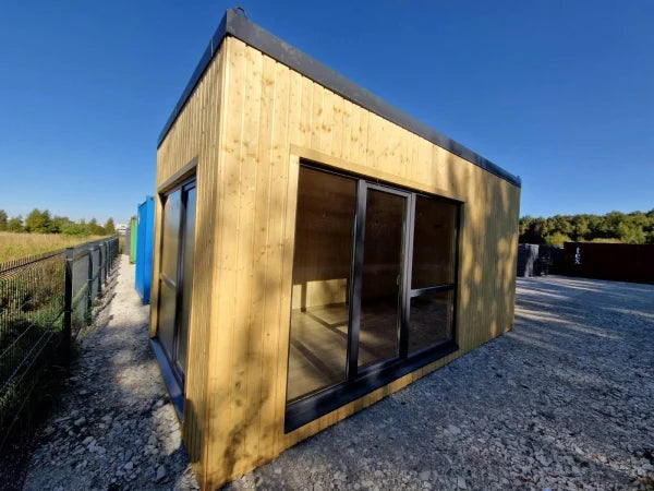 Escritório modular em madeira, 18 m²