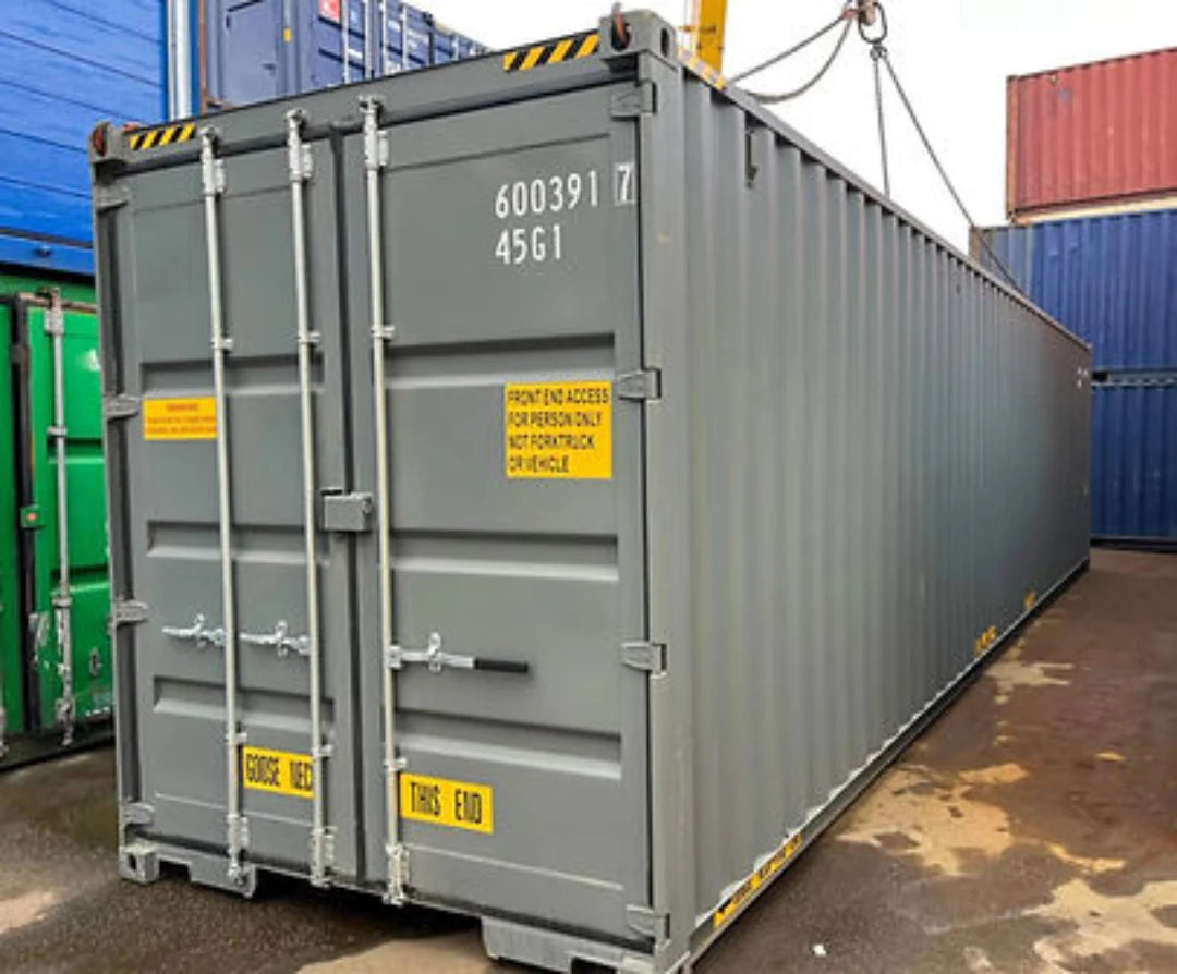 Contentor High Cube de 40 pés com porta dupla – Padrão IICL