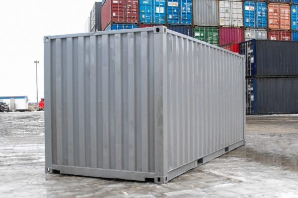 Contentor de armazenamento de 6 metros com portas deslizantes