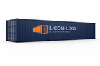 Contentor High Cube de 40 pés com porta dupla – Padrão IICL