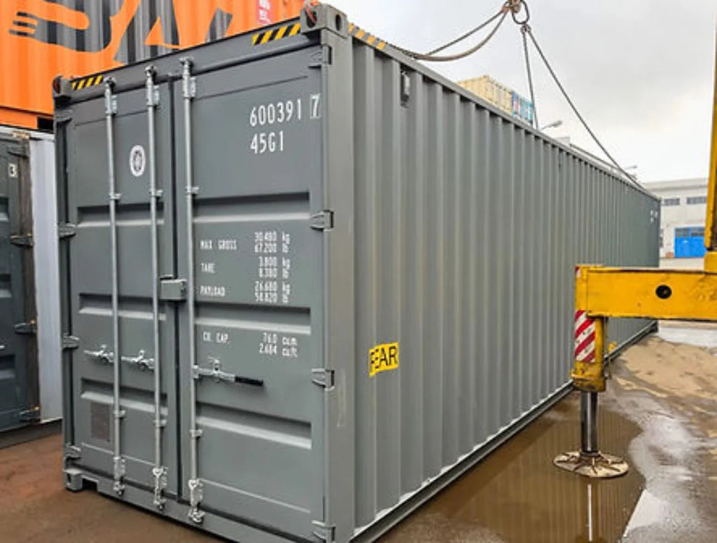 Contentor High Cube de 40 pés com porta dupla – Padrão IICL