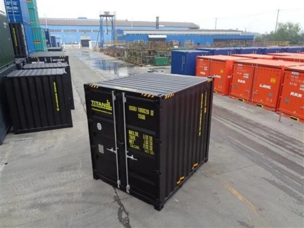 Recipiente Marinho PRETO de 10 PÉS de ALTO CUBO – Novo