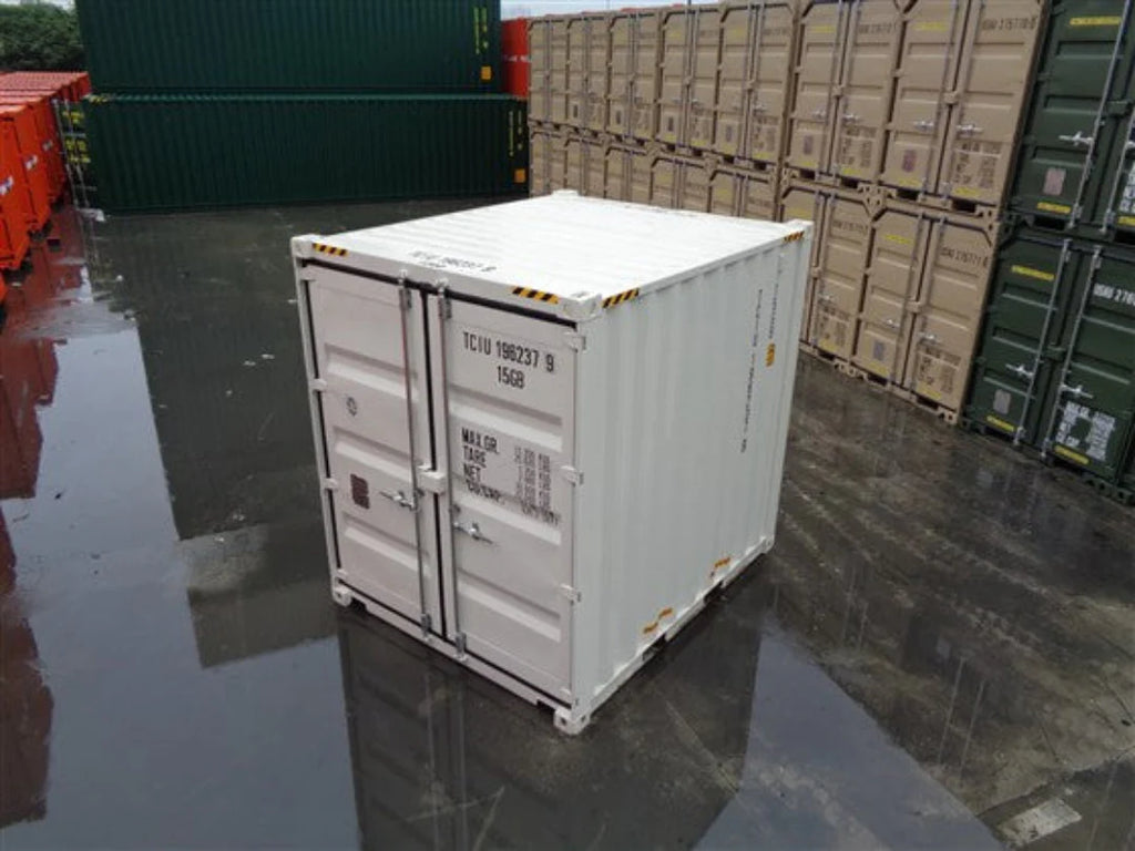 Recipiente Marinho De Cubo De Alto 10 Pés – Branco