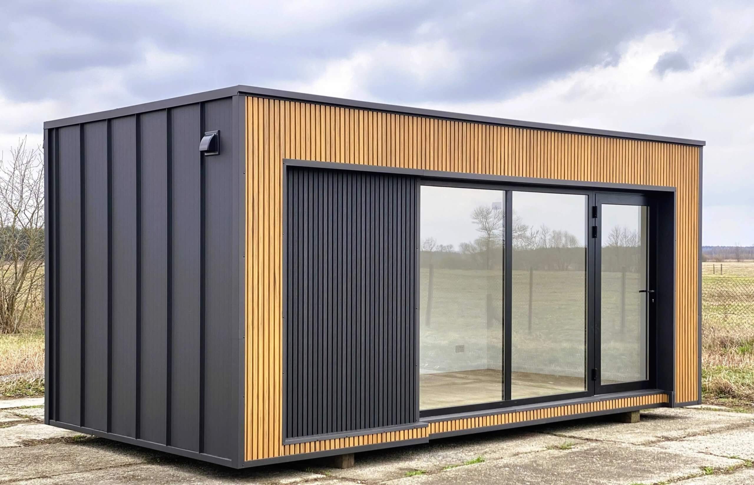 Escritório modular, 18 m²