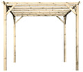 Pérgola de madeira ANCOLIE 3 300X300X247CM