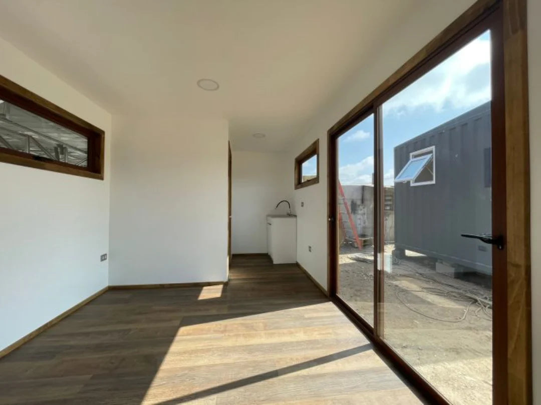 Cabine modular para fumadores de 18 m²